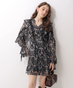 Rirandture(リランドチュール) |〈LAURA ASHLEYコラボ〉楊柳プリントチュニックワンピース