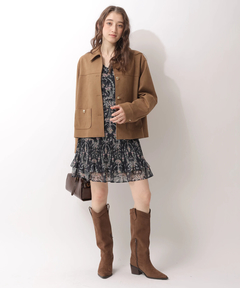 Rirandture(リランドチュール) |〈LAURA ASHLEYコラボ〉楊柳プリントチュニックワンピース