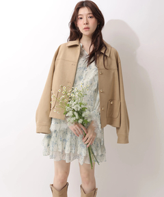 Rirandture(リランドチュール) |〈LAURA ASHLEYコラボ〉楊柳プリントチュニックワンピース