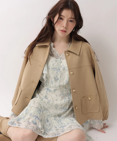 Rirandture(リランドチュール) |〈LAURA ASHLEYコラボ〉楊柳プリントチュニックワンピース