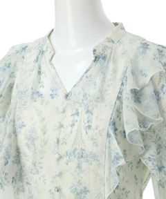 Rirandture(リランドチュール) |〈LAURA ASHLEYコラボ〉楊柳プリントチュニックワンピース