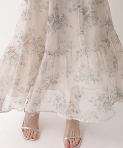 Rirandture(リランドチュール) |〈LAURA ASHLEYコラボ〉パフスリーブプリントワンピース