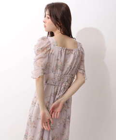 Rirandture(リランドチュール) |〈LAURA ASHLEYコラボ〉パフスリーブプリントワンピース