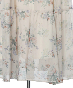 Rirandture(リランドチュール) |〈LAURA ASHLEYコラボ〉パフスリーブプリントワンピース