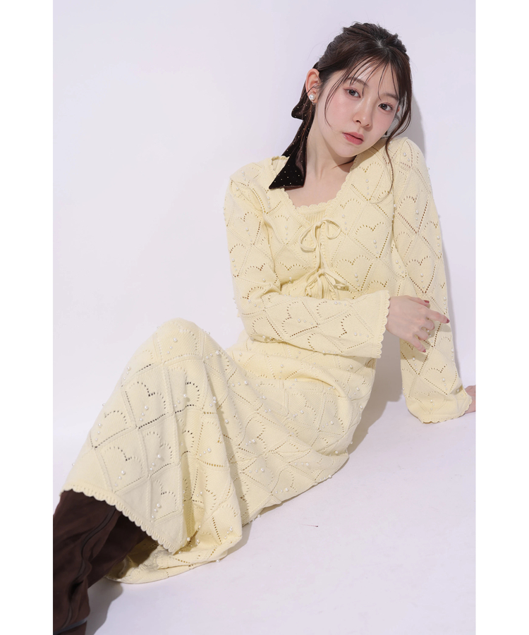 ハートパターンニットワンピース | ワンピース | Rirandture（リランド