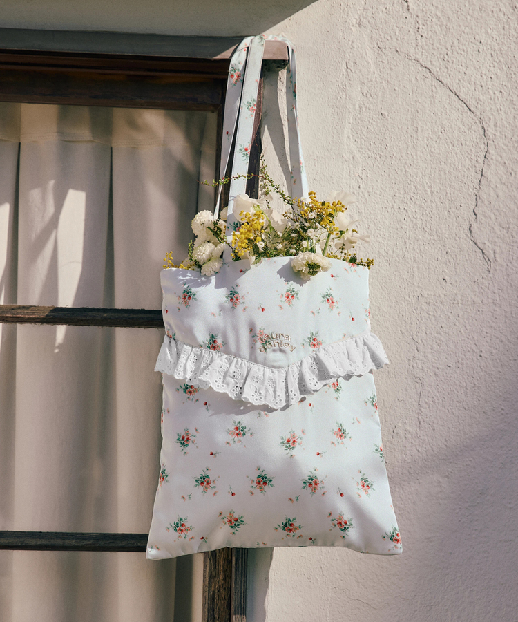 Rirandture(リランドチュール) |〈LAURA ASHLEYコラボ〉フラワーレーストートバッグ