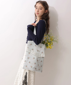 Rirandture(リランドチュール) |〈LAURA ASHLEYコラボ〉フラワーレーストートバッグ