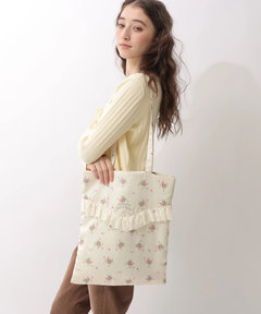 Rirandture(リランドチュール) |〈LAURA ASHLEYコラボ〉フラワーレーストートバッグ