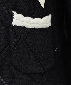 Rirandture(リランドチュール) |【Arpege story限定】〈MARIEBELLEコラボ〉Ribbon Shiny Knit Jacket