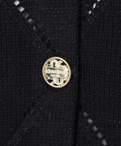 Rirandture(リランドチュール) |【Arpege story限定】〈MARIEBELLEコラボ〉Ribbon Shiny Knit Jacket