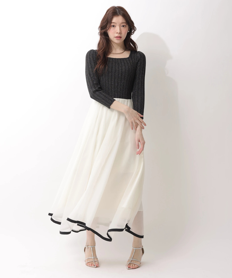 7分袖エアリードッキングワンピース | ワンピース | Rirandture（リ