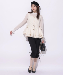 Rieadture リランドチュール　ベルベットカラーミニワンピース Rieadture リランドチュール ベルベットカラーミニワンピース M - メルカリ