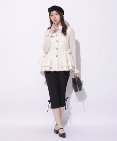 Rirandture(リランドチュール) |サイドリボンカプリパンツ