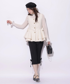 Rirandture(リランドチュール) |サイドリボンカプリパンツ