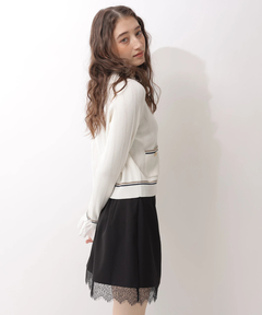 Rirandture(リランドチュール) |フリルレイヤードニットジャケット