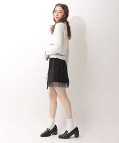 Rirandture(リランドチュール) |フリルレイヤードニットジャケット