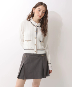 Rirandture(リランドチュール) |フリルレイヤードニットジャケット