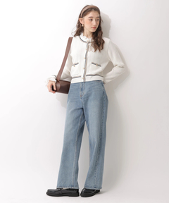 Rirandture(リランドチュール) |フリルレイヤードニットジャケット