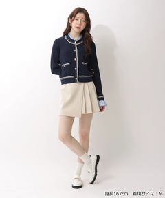 Rirandture(リランドチュール) |フリルレイヤードニットジャケット