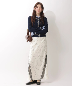 Rirandture(リランドチュール) |フリルレイヤードニットジャケット