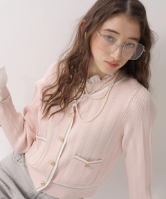 Rirandture(リランドチュール) |フリルレイヤードニットジャケット