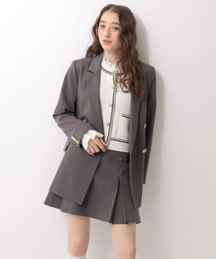 Rirandture(リランドチュール) |フリルレイヤードニットジャケット