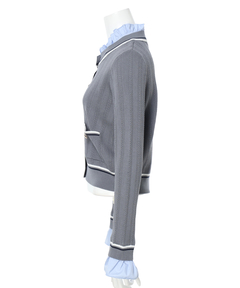 Rirandture(リランドチュール) |フリルレイヤードニットジャケット