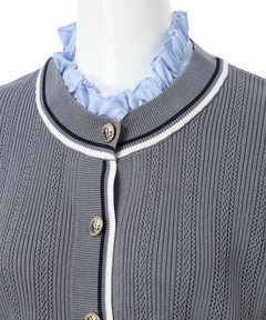 Rirandture(リランドチュール) |フリルレイヤードニットジャケット