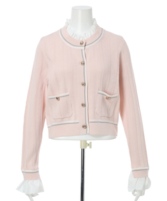 Rirandture(リランドチュール) |フリルレイヤードニットジャケット