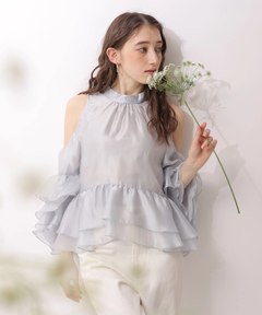 シャツ・ブラウス 青 商品一覧（レディース） │【公式通販】Arpege