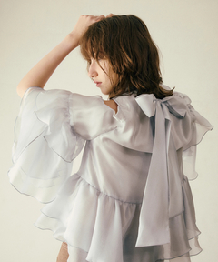 Rirandture(リランドチュール) |フリルスリーブオフショルブラウス