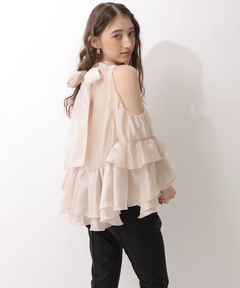 Rirandture(リランドチュール) |フリルスリーブオフショルブラウス