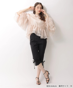 Rirandture(リランドチュール) |フリルスリーブオフショルブラウス