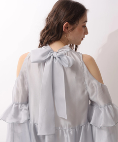 Rirandture(リランドチュール) |フリルスリーブオフショルブラウス