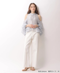 Rirandture(リランドチュール) |フリルスリーブオフショルブラウス