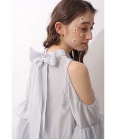 Rirandture(リランドチュール) |フリルスリーブオフショルブラウス