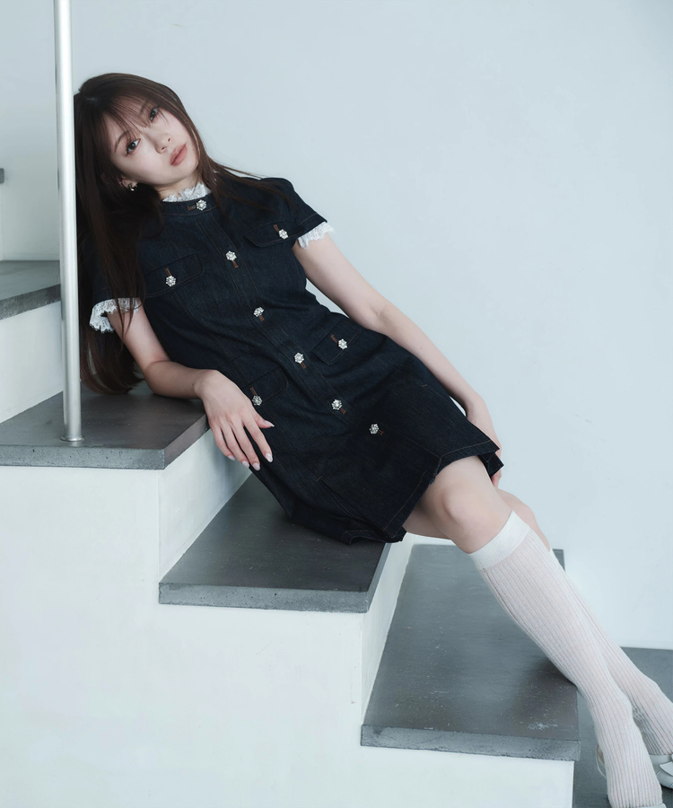 レースフリルミニワンピース | ワンピース | Rirandture（リランド