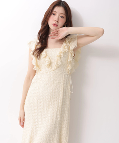 Rirandture(リランドチュール) |カットレースフリルワンピース