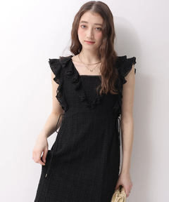 Rirandture(リランドチュール) |カットレースフリルワンピース