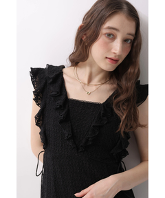 Rirandture(リランドチュール) |カットレースフリルワンピース