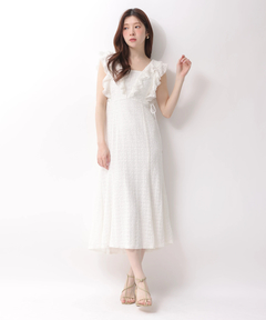 Rirandture(リランドチュール) |カットレースフリルワンピース
