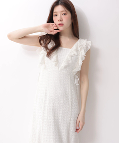 Rirandture(リランドチュール) |カットレースフリルワンピース