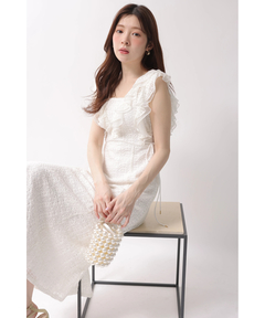 Rirandture(リランドチュール) |カットレースフリルワンピース