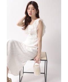 Rirandture(リランドチュール) |カットレースフリルワンピース