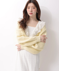 Rirandture(リランドチュール) |カットレースフリルワンピース