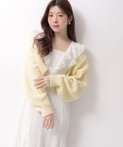 Rirandture(リランドチュール) |カットレースフリルワンピース