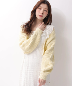 Rirandture(リランドチュール) |カットレースフリルワンピース