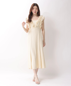 Rirandture(リランドチュール) |カットレースフリルワンピース