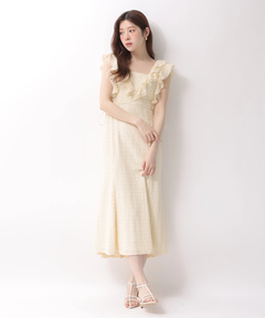 Rirandture(リランドチュール) |カットレースフリルワンピース