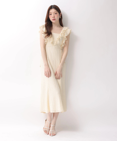 Rirandture(リランドチュール) |カットレースフリルワンピース